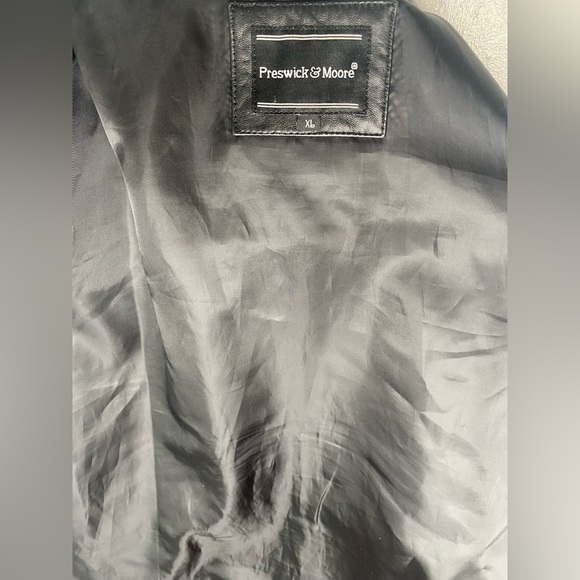 Preswick & Moore Black Leather Women's Jacket - Picture 9 of 12